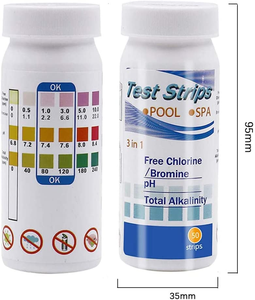 Petite bouteille piscine bandelettes <span class=keywords><strong>de</strong></span> <span class=keywords><strong>test</strong></span> d'eau W-3 <span class=keywords><strong>test</strong></span> 3 paramètres <span class=keywords><strong>SPA</strong></span> <span class=keywords><strong>de</strong></span> <span class=keywords><strong>nage</strong></span> trousses - Product Image 1