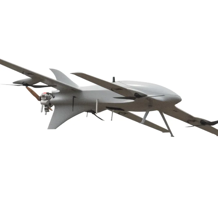 FOXTECH Altair-370 Tandem Wing Heavy Payload VTOL Carbon Fiber Large Engine Hybrid Drone UAV
