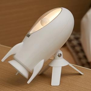 Mini Lámpara LED con Forma de Cohete Espacial, Altavoz Creativo, Luz Nocturna, Regalo de Cumpleaños para Amigos, Regalo de Navidad, Lámpara de Ambiente para Mesa de Noche, Decoración Nueva - Product Image 5