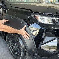 Kit de conversion de carrosserie de pick-up, grandes extensions d'ailes en ABS avec boulons décoratifs pour Hilux Travo 2026