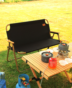 Chaise de camping pliable et portable en aluminium pour couple, siège d'amour coréen pour <span class=keywords><strong>2</strong></span> personnes, Offre Spéciale prêt à être expédié - Product Image 3