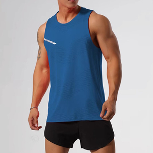 Chaleco Deportivo Personalizable con Logotipo para Hombre, Camiseta sin Mangas de Secado Rápido, Holgada, para Fitness, Running, Atletismo, Entrenamiento, Maratón - Product Image 3