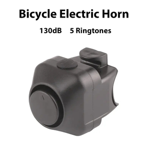 Klaxon électronique pour vélo, 130 Db, anneau de sécurité pour guidon, accessoires de cyclisme - Product Image 4