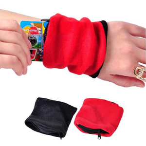 LM LM25446 Cartera Deportiva de Muñeca con Bolsillo para Monedas, Correa para el Brazo, Bolsillo con Cremallera, Porta MP3, Llaves, Dinero, Tarjetas, Almacenamiento, Pulsera para Correr y Ciclismo, Mini - Product Image 4