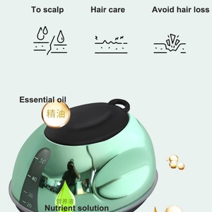 Mini masseur de cuir chevelu portable pour usage domestique, peigne de massage à l'huile pour les soins capillaires - Product Image 2