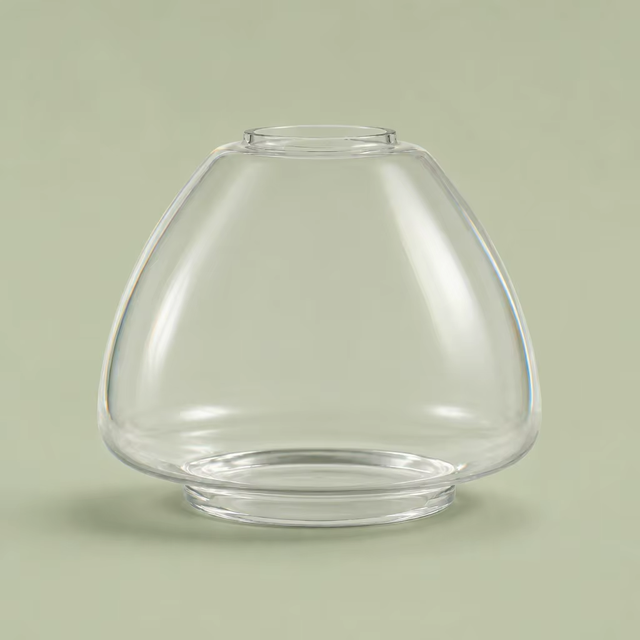 Custom Lamp Shade Glass Cover Clear Amber Milky White Glass Lampshade for Pendant Light Fixture