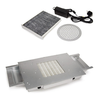 Collecteur de Poussière Extracteur Wenkai Factory 100W Couleur Argent pour Table de Manucure Salon