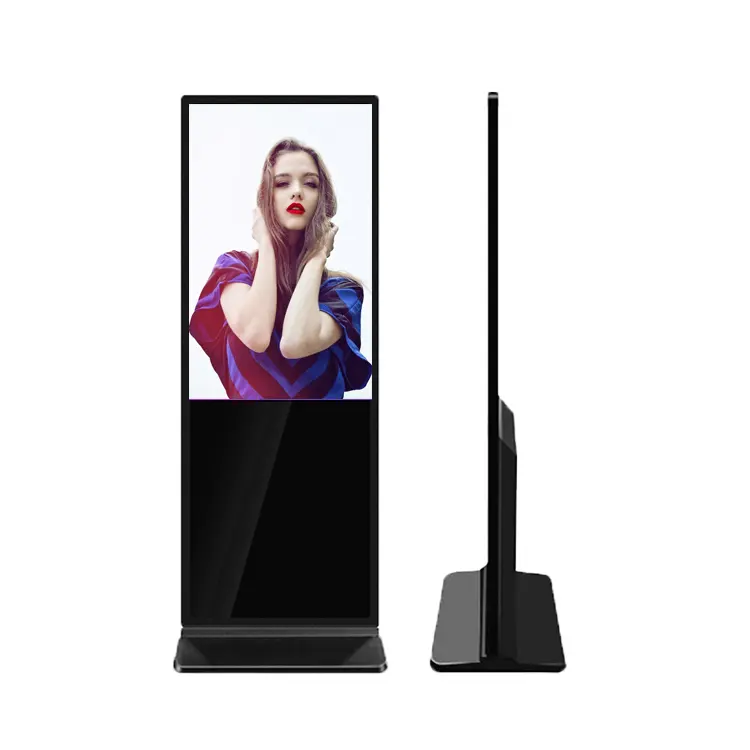 Cosun 55 Inch Double Side Vertical Android Window Lcd Display Floor Stand Digital Signage Oem Touch Screen Advertising Kiosk