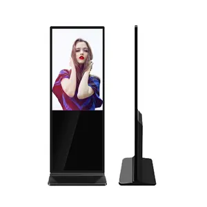 Cosun 55 pollici doppio lato verticale Android finestra Display Lcd supporto da pavimento segnaletica digitale Oem Touch Screen chiosco pubblicitario