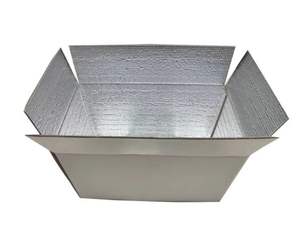 Vers Koud Bewegend Kartonnen Karton Thermisch Geïsoleerde Verzending Verpakkingsdozen Gerecycleerde Materialen Biologisch Afbreekbaar Voedsel Veilig Bevroren - Product Image 5