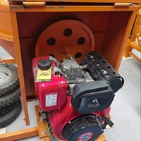 Bétonnière compacte certifiée CE, moteur 3 kW, haute efficacité, portable, économe en énergie, pour travaux de construction résidentielle