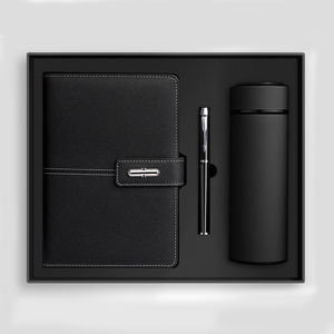 Cuaderno de Cuero PU Personalizado, Set de Regalo Corporativo, Diario A5, Artículos de Regalo Empresariales de Lujo al por Mayor, Cuaderno con Bolígrafo - Product Image 2