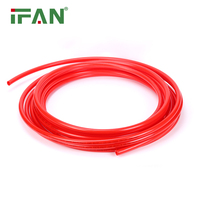 IFAN OEM ODM PEX Al Pipe 1/8 ''-2'' Tuyau PEX de couleur rouge ASTM F877 Tuyau PEX B