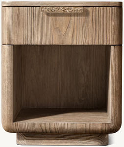Mesita de noche abierta CIRO moderna de alta calidad con cajón de cierre suave Muebles de dormitorio de nuevo diseño - Product Image 6