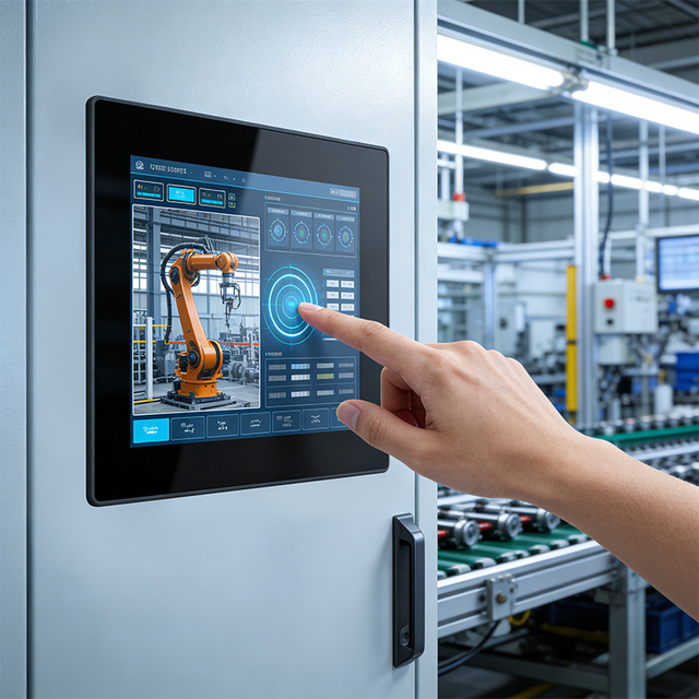 7 8 10.1 13.3 15 21.5 24 27 32 Inch Industrial Led Display Panel LCD TFT Industrie Module 4g Rs485 Iot Gateway with Display