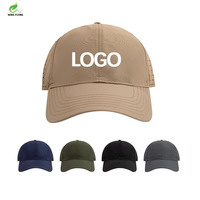 Cappellino da Baseball Wins Flying Sporty Dobby a 5 Pannelli Impermeabile in Oxford Terry con Logo in Gomma PVC e Patch in Pelle, Taglio Laser Frutta Leopardo