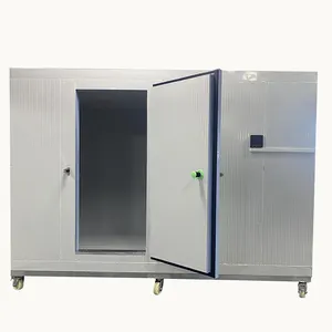 Commercial factory cold storage freezing blast freezer room for potato meat, fish, chicken, seafood with refrigeration