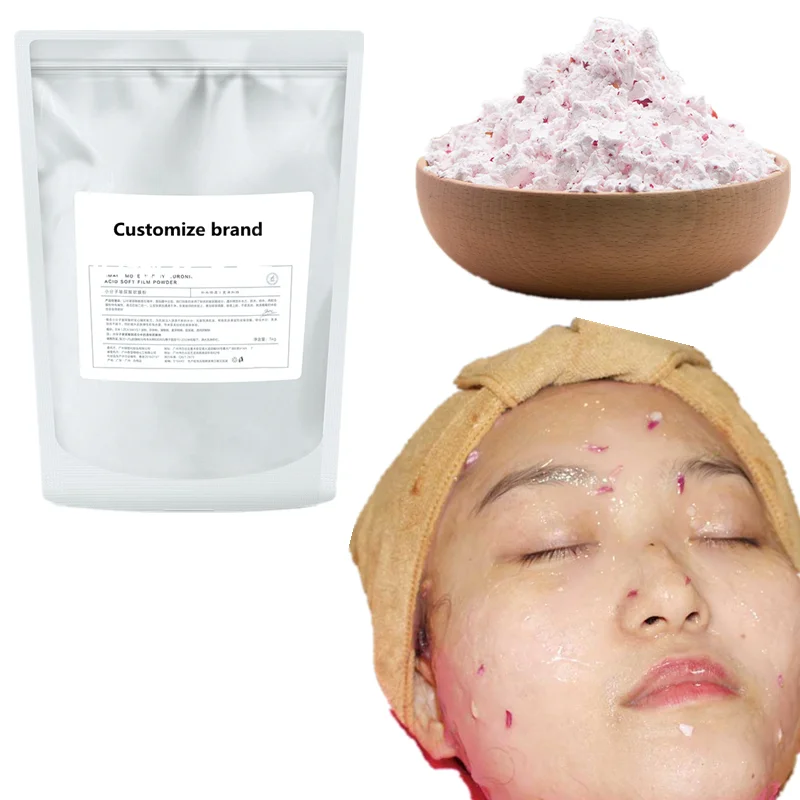 Spa Facial Mask Clay Rubber Crystal Collagen Gold Powder Eye Mask Jelly Powder Face Watermelon Hydro Rose Peel Off Jelly Mask