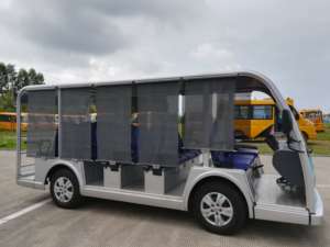 Nuevo Modelo de Autobús Turístico Eléctrico Pequeño, Vehículo Turístico Mini Multipasajeros, Autobús Eléctrico para Atracciones Turísticas - Product Image 5