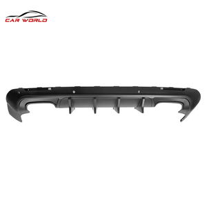Nouveau diffuseur de pare-chocs arrière en plastique noir mat style V1 avec découpes pour crochet de remorquage pour Dodge <span class=keywords><strong>Challenger</strong></span> 15-23 – Ventes flash usine - Product Image 2