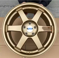 Jantes de voiture JDM pour Rays TE37, fabricant chinois, 15, 17, 18 pouces, 5*114.3/100/108/105/110/120, pour Rays Volk Racing TE37