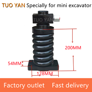 Ajustador de pista listo en stock para <span class=keywords><strong>Sany</strong></span> 35 Mini excavadora repuestos cilindro de tensión excavadora conjunto de resorte de retroceso - Product Image 4