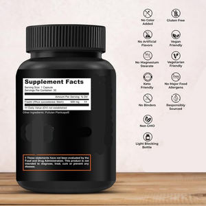 OEM Private Label assistenza sanitaria vegetariana fisetina estratto capsule di fisetina/integratore di fisetina - Product Image 3