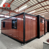 Casa Contenedor Expandible de Acero con Paneles Sándwich de 20 pies y 40 pies con 3 Dormitorios para Hoteles y Edificios de Oficinas