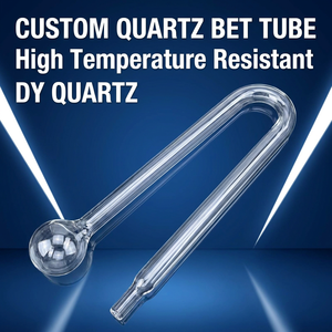 Tube en verre de quartz translucide pour chauffage, taille OEM, grand diamètre, polissage au feu, tube transparent, soudage et découpe, toute taille personnalisée - Product Image 3