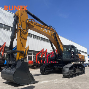 Maquinaria de construcción nueva China RUNTX, excavadora grande, excavadora pesada de 50 toneladas, excavadora hidráulica diésel de 50 toneladas a la venta - Product Image 1