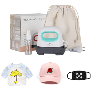 Easypressoir — Mini Machine à pression thermique, pour t-shirts et chapeaux, petits projets en vinyle, HTV, Portable, facile à utiliser, pour transfert de chaleur - Product Image 2