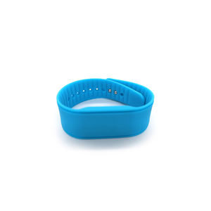 Cardy prix usine NTAG216 Bracelet Silicone tissu tissé Bracelet carte de contrôle d'accès NFC 13.56mhz RFID bracelets événements - Product Image 4