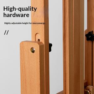 Chevalets de peinture en bois réglables multifonctionnels et durables, tendance du moment - Product Image 2