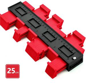 10 इंच असीमित समोच्च गेज प्रोफ़ाइल उपकरण अनुलिपित्र गेज धातु ताला आकार प्रोफ़ाइल गेज के साथ लकड़ी के लिए काम करता है - Product Image 4