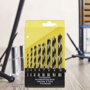 Hanshen thép tốc độ cao <span class=keywords><strong>3</strong></span>-10mm hộp ba điểm Xoắn khoan 35mm chiều dài làm việc cho gỗ khoan ODM OEM - Product Image 5