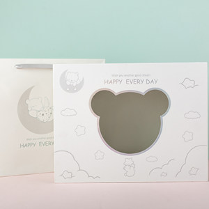 Caja de Regalo para Bebé de Un Año, Caja de Regalo Grande para Niños, Caja de Regalo de Lujo con Lazo para el Primer Mes - Product Image 4