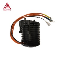 Moteur Électrique QS138 3000W 70H V3 Central QS 72V 100KPH avec Boîte de Vitesses 1:2.35 Sans Balais pour Moto Tout-Terrain