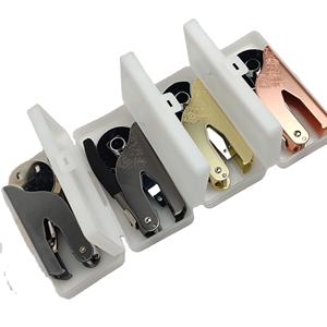 휴대용 제기 공증인 일반 스테인레스 스틸 씰 엠보서 책 봉투 냅킨 웨딩 오피스에 대한 휴대용 엠보싱 스탬프 - Product Image 1