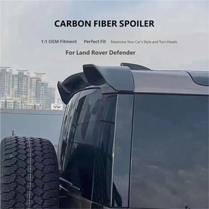 Alerón Trasero de Fibra de Carbono para Techo, Alerón Fijo para Land Rover <span class=keywords><strong>Defender</strong></span> con Accesorios de Modificación Todoterreno - Product Image 3