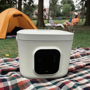 Customized Portable 800ML One-Touch Fast Heating Bento Box USB <b>Electric</b> Lunch Box for Car Household Use Battery for Outdoor - Product Image 1