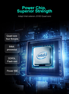 High Quality Mini Server PC In-tel J3160 <strong>CPU</strong> Wifi/BT Optional Dual Nic Dual Dipslay 2* HD-MI Industrial Fanless Mini Pc - Product Image 4