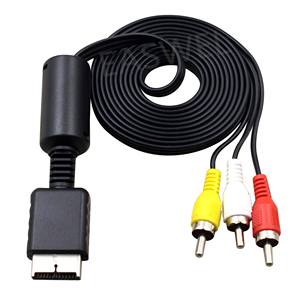 1.8M Audio Video AV Cable Cord <strong>Wire</strong> to 3 RCA <strong>TV</strong> Lead for Sony for Playstation PS2 for PS3 Console Cable - Product Image 2