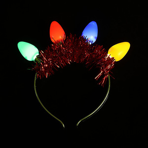 Diadema Luminosa LED de Navidad con Diseño de Cebolla, 4 Luces, Novedad, Juguete, Banda para el Pelo, Halloween, ¡MÁS VENDIDO! - Product Image 2