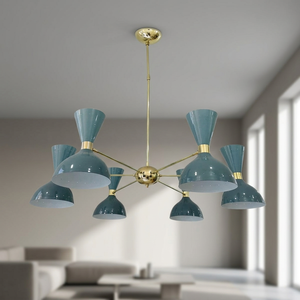 Viking Modern Light <b>Lamp</b> Living Dining Room Bedroom <b>Bedside</b> Hanging Fixtures Indoor Home Decor Blue Shiny Wall <b>Lamp</b> - Product Image 1