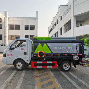 Camion compacteur de déchets de cuisine cubique Offre Spéciale 5-Transmission manuelle 4x2, <span class=keywords><strong>petit</strong></span> chargement latéral, nouveau véhicule d'usine-Direct - Product Image 6