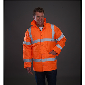 Áo khoác phản quang cao cấp, chống gió mùa đông, chống thấm nước, chất liệu thoáng khí, ấm áp, dùng cho công việc xây dựng, bảo hộ lao động. - Product Image 4