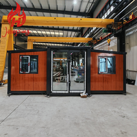 Maison mobile préfabriquée en acier, pliable et extensible, pour salon moderne, 2 chambres, hôtel, bureau, salle de sport