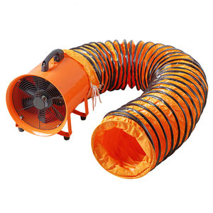 12-16 Zoll 220V tragbarer Ventilator Abluft ventilator Abluft ventilator Flexibler Kanal Abluft kühler <span class=keywords><strong>PL</strong></span> - Product Image 5