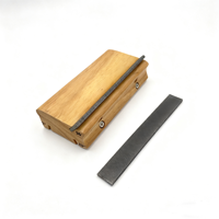 Lime à biseauter les frettes de guitare 3-en-1 en acier à haute teneur en carbone 3 ° 23 ° 35 °   Lime à bords inclinés multi-angles, outils professionnels de réparation de guitare