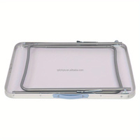 Table pliante d'extérieur en aluminium argenté de 2,3 pieds, rectangulaire, capacité de 30 kg